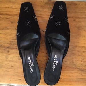 PANCALDI Vero Cuioi 1888 Suede Mules